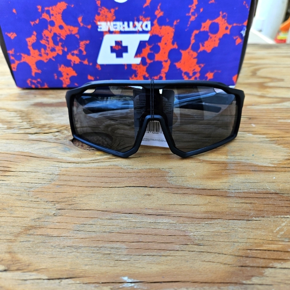 Dxtreme Black Sunglasses with Dark Lenses - Picture 3 of 14